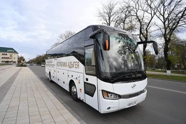 На один из новых пассажирских маршрутов Майкопа выйдут 10 современных автобусов
