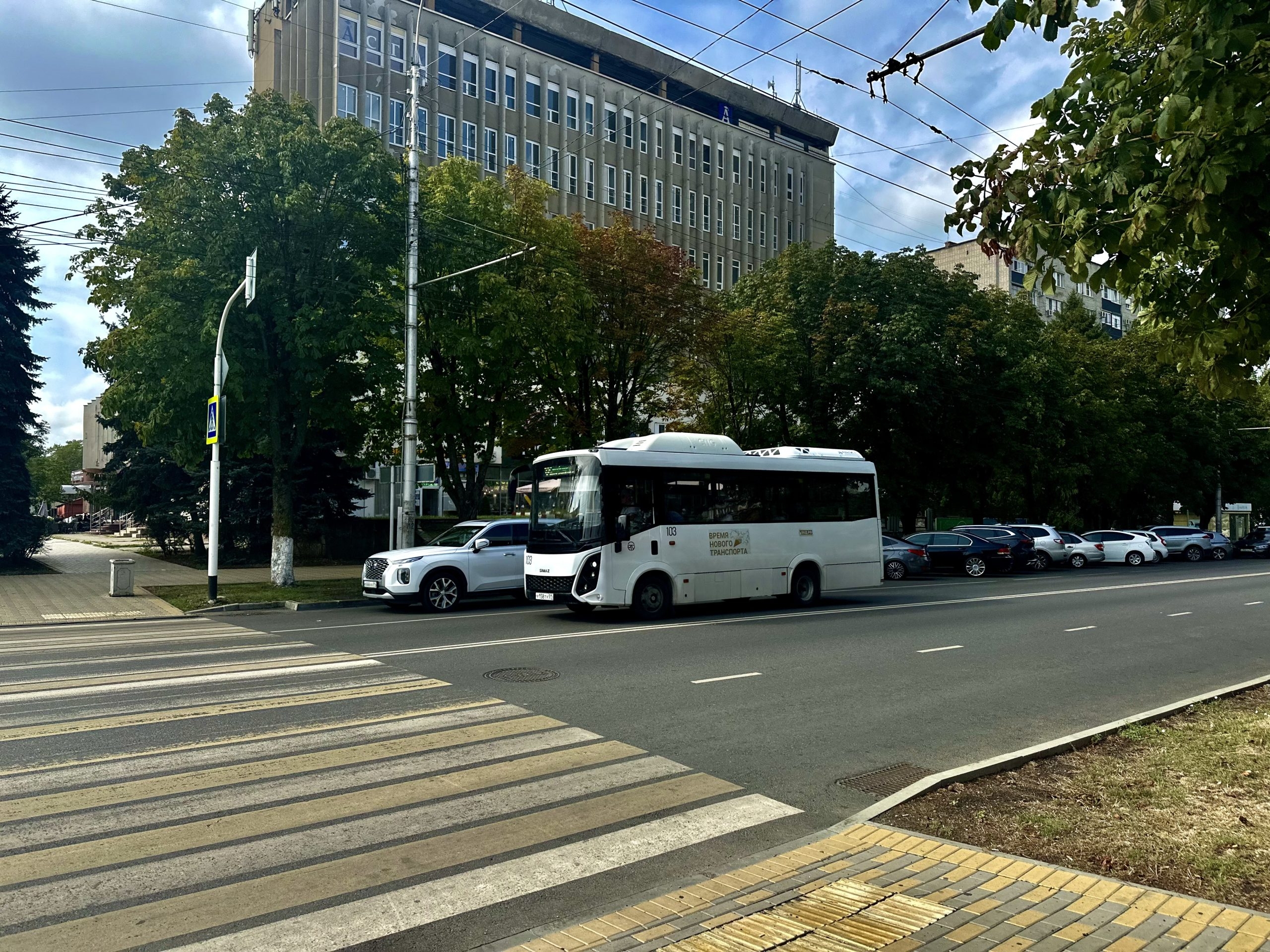 Десять новых автобусов запустят в Майкопе по нацпроекту