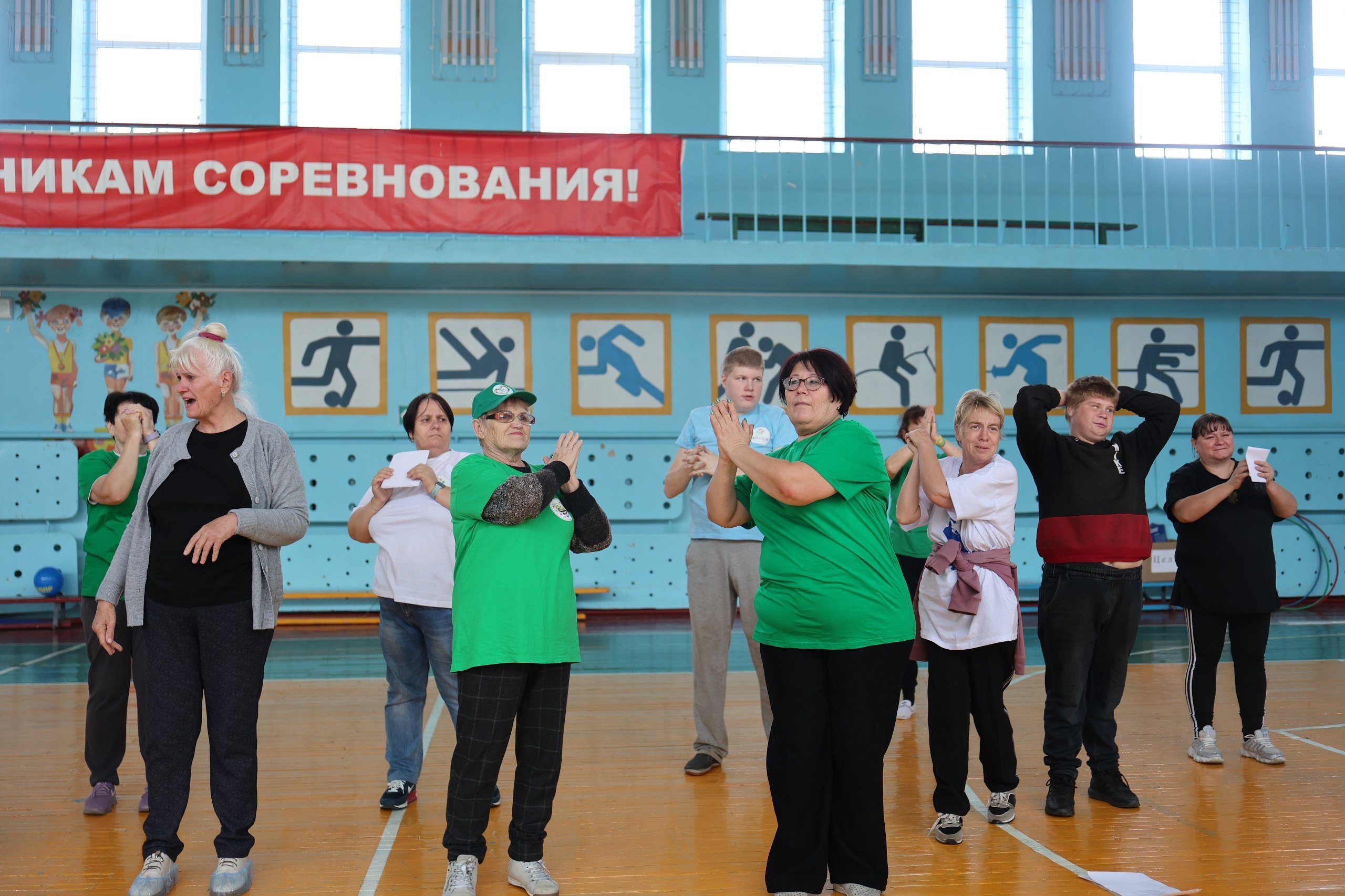 "Веселые старты" прошли в Майкопском районе для лиц с ОВЗ